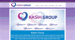 Desktop Screenshot of kasih-group.com